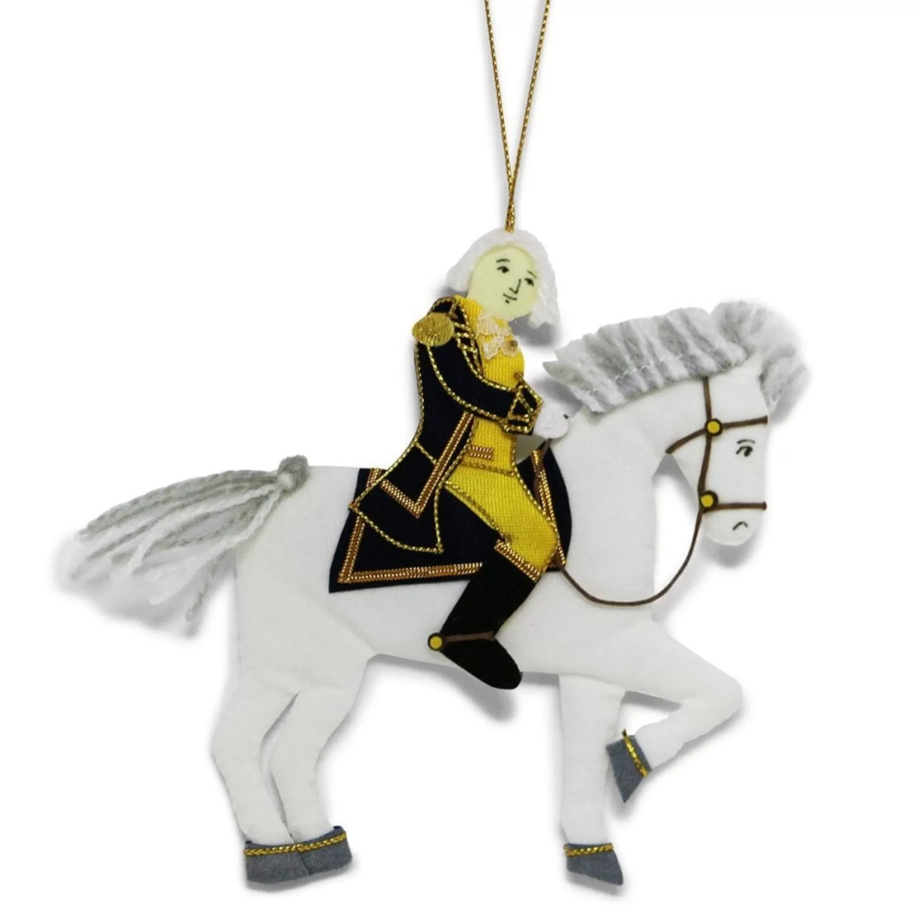 George Washington & Blueskin Ornament<ST NICOLAS LTD. Hot